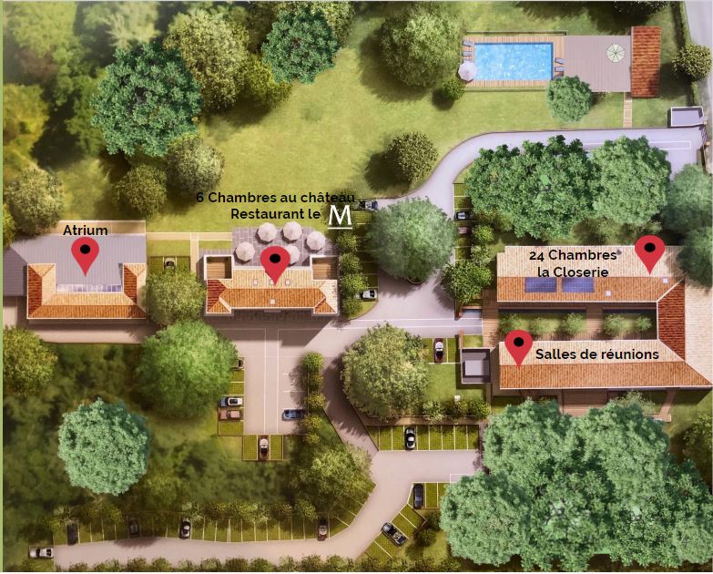 Plan Domaine de Montjoie Toulouse