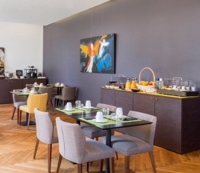 Photo du buffet petit déjeuner