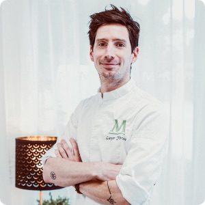 photo du chef cuisiner en portrait